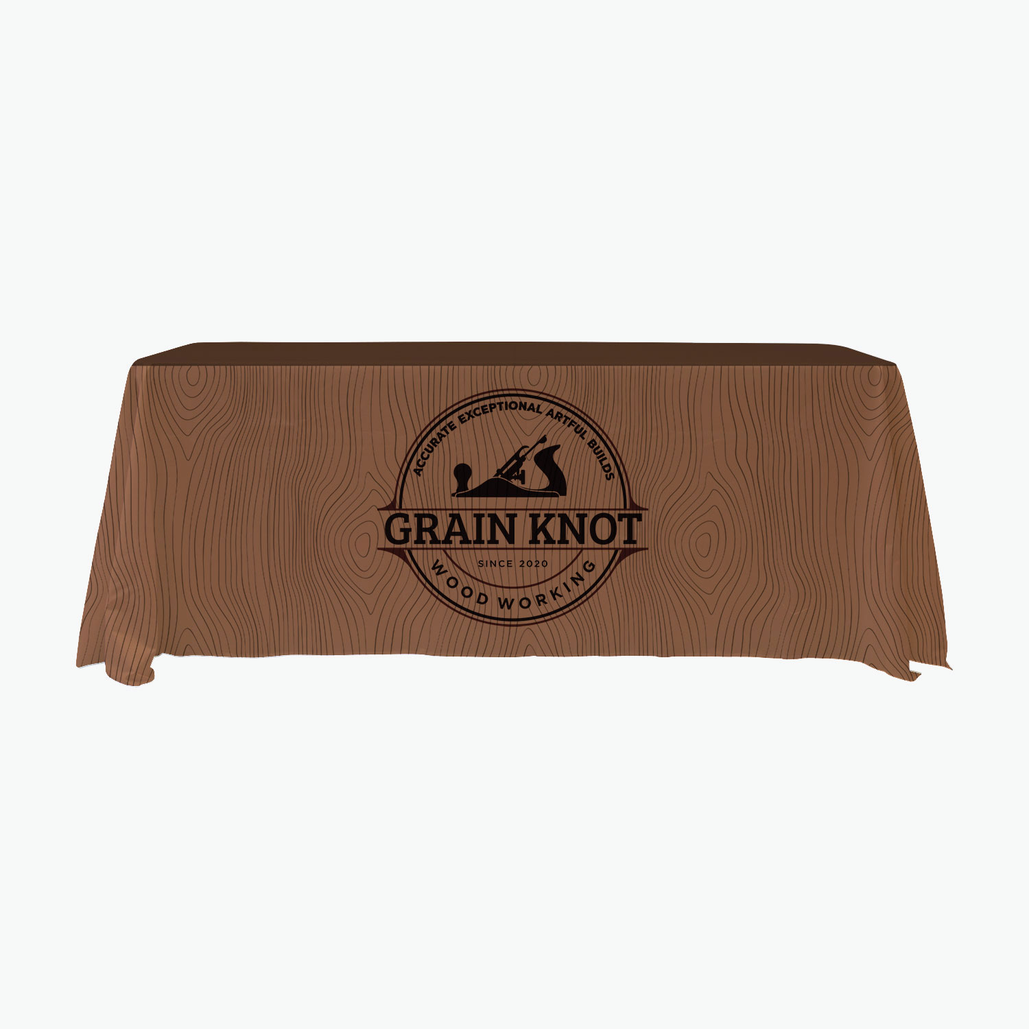 6' Recycled Open Back Full Color Table Cover Marco Promos