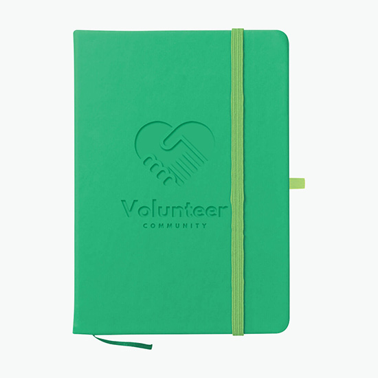 Jane 5 x 7 Journal - Debossed, WP-23006D - MARCO Promos