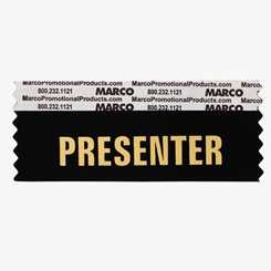 FIRST TIME ATTENDEE Ribbon - Horizontal, H1-FIRSTTIMEATT