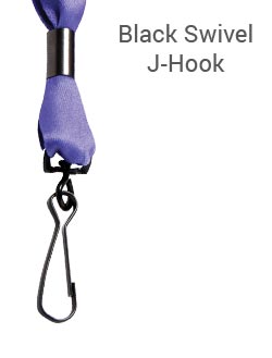 Black Swivel J-Hook